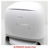 Roborock Qrevo Curv, Saugroboter weiß, inkl. Multifunktions-Dockingstation 3.0