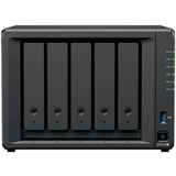 Synology DS1525+, NAS schwarz