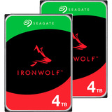 Ubiquiti Unifi UNAS2 + IronWolf NAS 2 x 4 TB Bundle weiß