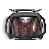 Weber Elektrogrill Pulse 2000 mit Wagen schwarz/silber, 2.200 Watt