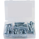 fischer Meister-Box Hohlraum-Metalldübel  silber, 50-teilig, mit Schraube