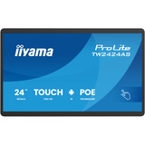 iiyama ProLite TW2424AS-B3P, LED-Monitor schwarz (matt), FullHD, IPS, Touchscreen, POE, HDMI, USB