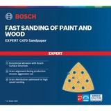Bosch Professional Expert C470 Schleifblatt, 93mm, K320 5 Stück, für Deltaschleifer