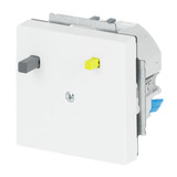 Busch-Jaeger Fehlerstromschutzschalter Unterputzeinsatz 3151 UC-884, Steckdose weiß, Retail