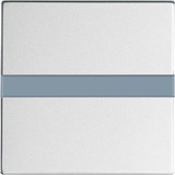 Busch-Jaeger Komfortschalter mit Orientierungslicht, Bewegungsmelder aluminium, Retail