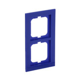 Busch-Jaeger Rahmen zwei fach blau, Retail