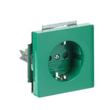 Busch-Jaeger Schutzkontakt Steckdosen Einsatz grün, Retail