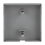 Busch-Jaeger Zentralscheibe für Zugschalter mit Schraubbefestigung, Abdeckung edelstahl, Retail