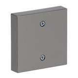 Busch-Jaeger Zentralscheibe für Zugschalter mit Schraubbefestigung, Abdeckung edelstahl, Retail