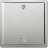 Busch-Jaeger Zentralscheibe für Zugschalter mit Schraubbefestigung, Abdeckung edelstahl, Retail