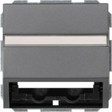 Gira Abdeckhaube Datentechnik, Abdeckung anthrazit, Retail