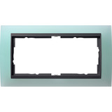 Gira Abdeckrahmen zweifach opak Event grün, Retail