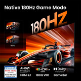 Hisense 75UR8DS RGB MiniLED, LED-Fernseher 189 cm (75 Zoll), schwarz/dunkelgrau, UltraHD/4K, Hi-View AI Engine RGB, 180Hz Panel