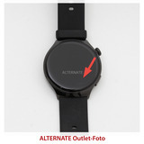 Huawei Watch 4 (Archi-L19F), Smartwatch schwarz, Armband: Black, Fluorelastomer