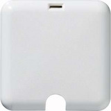 Merten Herdanschlussdose Unterputz bruchgeschützt mit 5 Doppelklemmen und Schraubklemme weiß, Retail