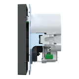 Merten Schutzkontakt Steckdose mit USB Ladegerät anthrazit, Retail