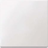 Merten Wippe für Wechselschalter, Kreuzschalter und Taster, einteilige Ausführung, Thermoplast weiß (matt), Retail