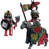 PLAYMOBIL 72118 Knights Anführer Drachenritter, Konstruktionsspielzeug 