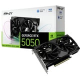 PNY GeForce RTX 5050 Dual Fan, Grafikkarte DLSS 4, 3x DisplayPort, 1x HDMI 2.1