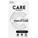 PanzerGlass Urban Combat Star Lit Case, Handyhülle transparent/weiß, iPhone 14 / 13, MagSafe