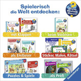 Ravensburger Wieso? Weshalb? Warum? junior Stickerheft - Feuerwehr, Lernbuch 