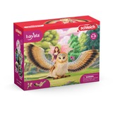 Schleich Bayala Elfe auf Glitzer-Eule V2, Spielfigur 