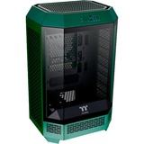 Thermaltake The Tower 300 Racing Green, Tower-Gehäuse dunkelgrün, Tempered Glass