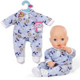 ZAPF Creation BABY born® Strampler Blau 43cm, Puppenzubehör 