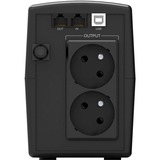 BlueWalker PowerWalker Basic VI 1000 STL FR, USV schwarz, Outlet: 2x Type E (French)