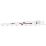 Bosch Säbelsägeblatt S 611 DF Heavy for Wood and Metal, 5 Stück Länge 150mm