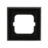 Busch-Jaeger Abdeckrahmen 1-fach, Abdeckung grau, Retail