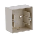 Busch-Jaeger Aufputz-Gehäuse ein-fach weiß, Retail