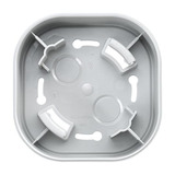 Busch-Jaeger Aufputzgehäuse für KNX Präsenzmelder Typ 6131/39-183 silber, Retail