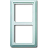 Busch-Jaeger Rahmen zwei fach Allwetter 44 weiß, Retail