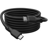 Digitus USB 3.2 Gen 1 Silikon-Anschlusskabel USB-C > USB-C schwarz, 2 Meter, PD, Laden mit bis zu 100 Watt