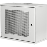 Digitus Wandgehäuse, SOHO, unmontiert - 540x400 mm (BxT), IT-Schrank hellgrau, 9 Höheneinheiten