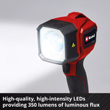 EINHELL Akku-Lampe TC-CL 18/350 Li - Solo, LED-Leuchte ohne Akku und Ladegerät