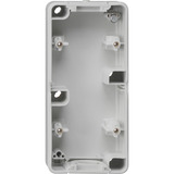 Gira Gehäuseunterteil zwei fach senkrecht für wassergeschützt Aufputz IP44 für 0785 30 grau, Retail