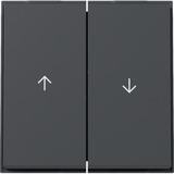 Gira Wippe zweifach mit zwei Pfeilsymbolen anthrazit, Retail