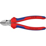 KNIPEX Zangen-Set "Bestseller-Paket" 00 20 09 V01  blau/schwarz, gezahnte Griffflächen, Schneiden mit Facetten