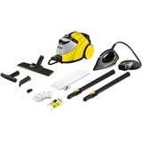 Kärcher Dampfreiniger SC 5 EasyFix Iron gelb/schwarz, 2.200 Watt, inkl. Dampfdruck-Bügeleisen