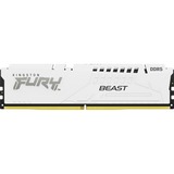 Kingston FURY DIMM 16 GB DDR5-5600  , Arbeitsspeicher weiß, KF556C36BWE-16, FURY Beast, AMD EXPO