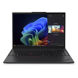 Lenovo ThinkPad T16 G4 AMD (21QN005KGE), Notebook schwarz, AMD Ryzen AI 7 PRO 350, AMD Radeon 860M, 32 GB DDR5, 1 TB (1 TB SSD), Windows 11 Pro