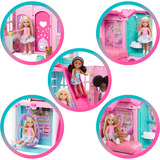 Mattel Barbie aufklappbares Chelsea Pop-Up-Haus, Spielgebäude 