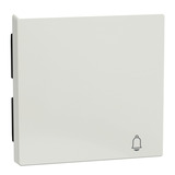 Merten Wippe Klingel für Wechselschalter, Kreuzschalter und Taster, glänzend, Thermoplast weiß (glänzend), Retail