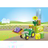 PLAYMOBIL 71773 JUNIOR: Traktor mit Pflanzmaschine, Konstruktionsspielzeug 