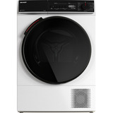 SHARP KD-WNHB8S9GWC-DE  , Wärmepumpentrockner weiß/schwarz