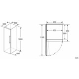 Siemens KS36VAIDP iQ500, Vollraumkühlschrank edelstahl