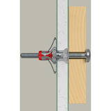 fischer Hohlraumdübel DuoHM 4x55 S TX  4 Stück, mit Panhead-Schraube
