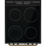 gorenje GECS5B70CLB, Herd schwarz/gold